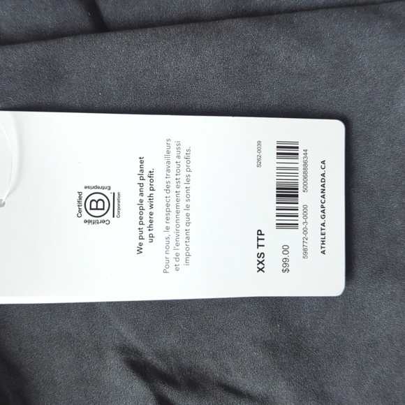 Athleta XXS Elation 7/8 Tight - Picture 5 of 6